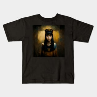 Cleopatra Portrait Kids T-Shirt